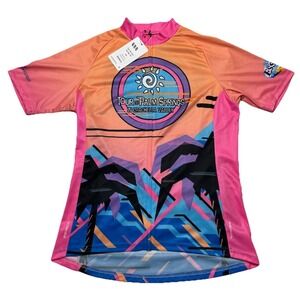Primal Tour de Palm Springs 2026 Cycling Jersey Women's M Prisma NWT
